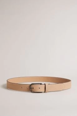 Ted Baker Grisham Brown Leather Belt