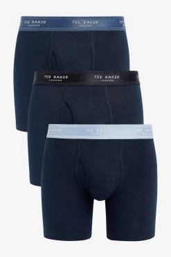 Ted Baker Natural Cotton Boxer Briefs 3 Pack