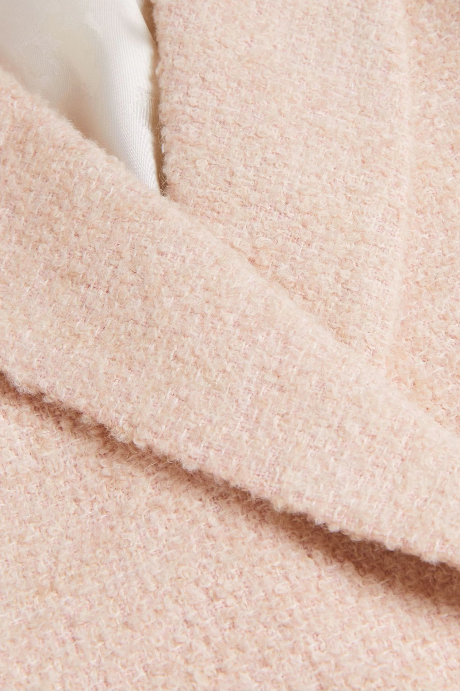 Ted Baker Oversized Pink Double Breasted Blazer Coat - Image 8