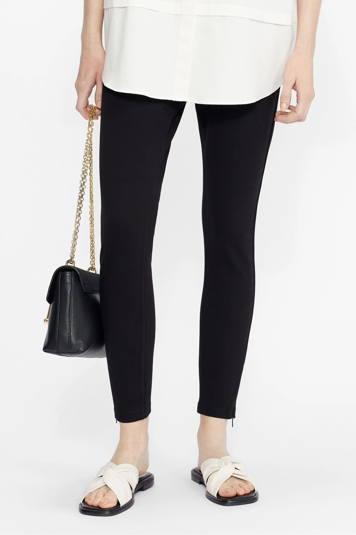 Ted Baker Strenti Skinny Zip Cuff Ponti Jeggings - Image 5