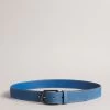 Ted Baker Blue Leather Belt