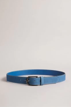 Ted Baker Blue Leather Belt