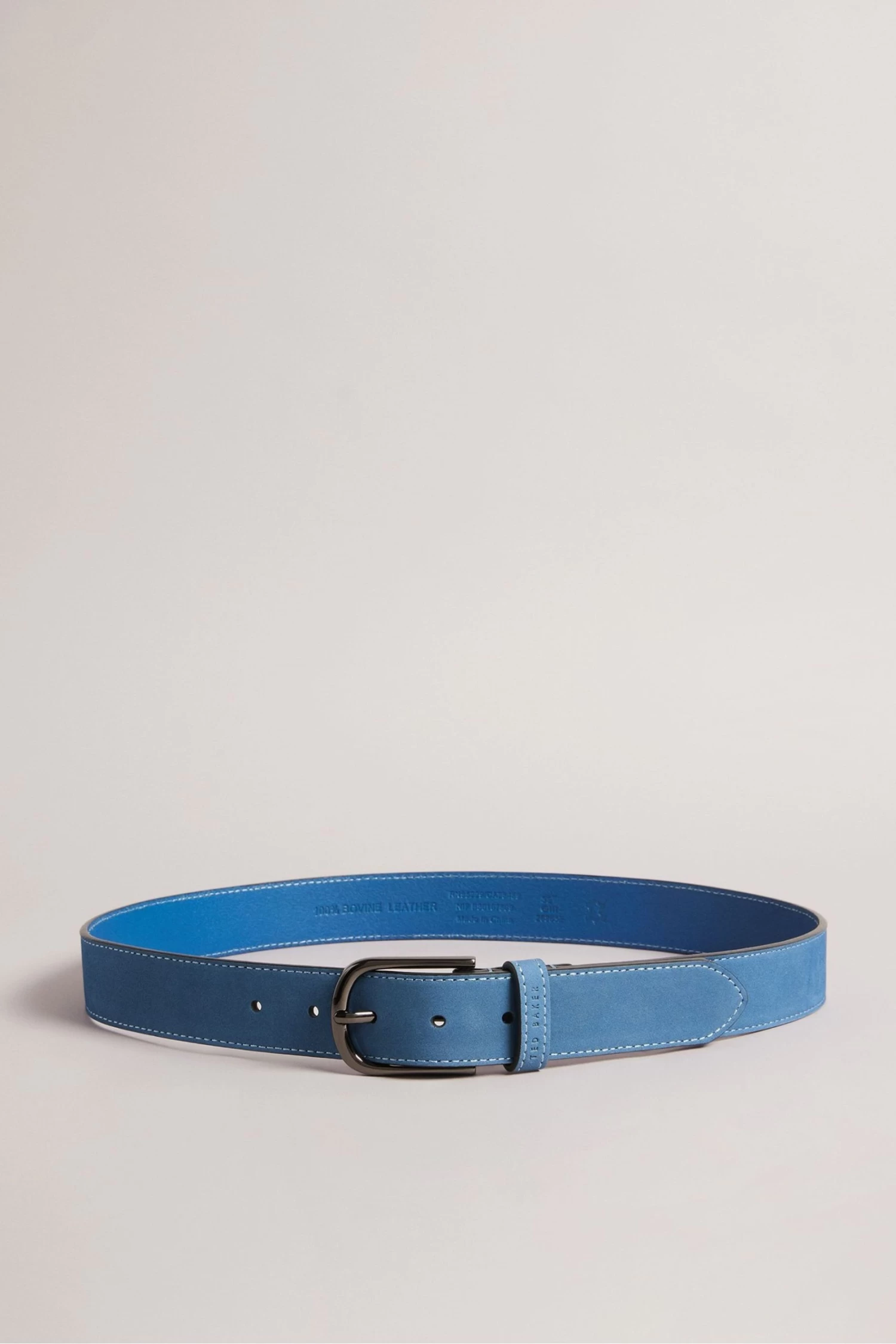 Ted Baker Blue Leather Belt