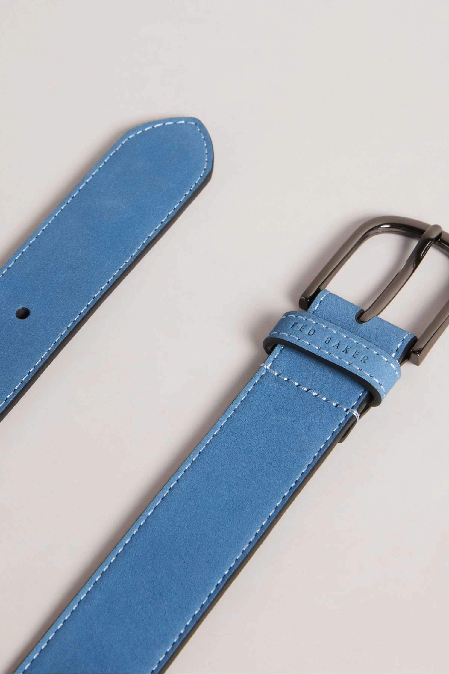 Ted Baker Blue Leather Belt - Image 3