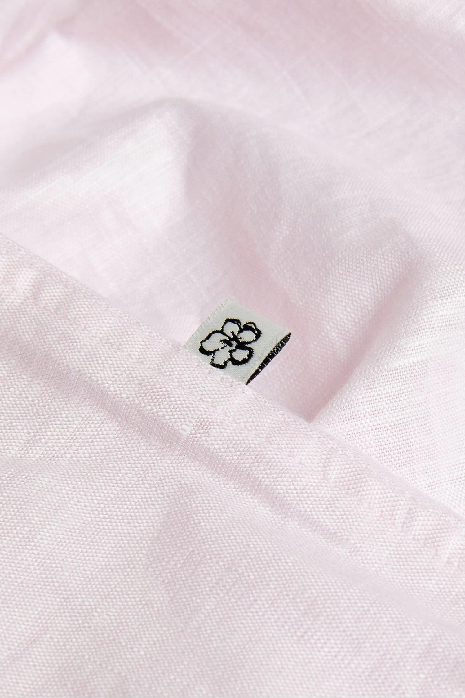 Ted Baker Pink Kingwel Long Sleeve Linen Shirt - Image 6