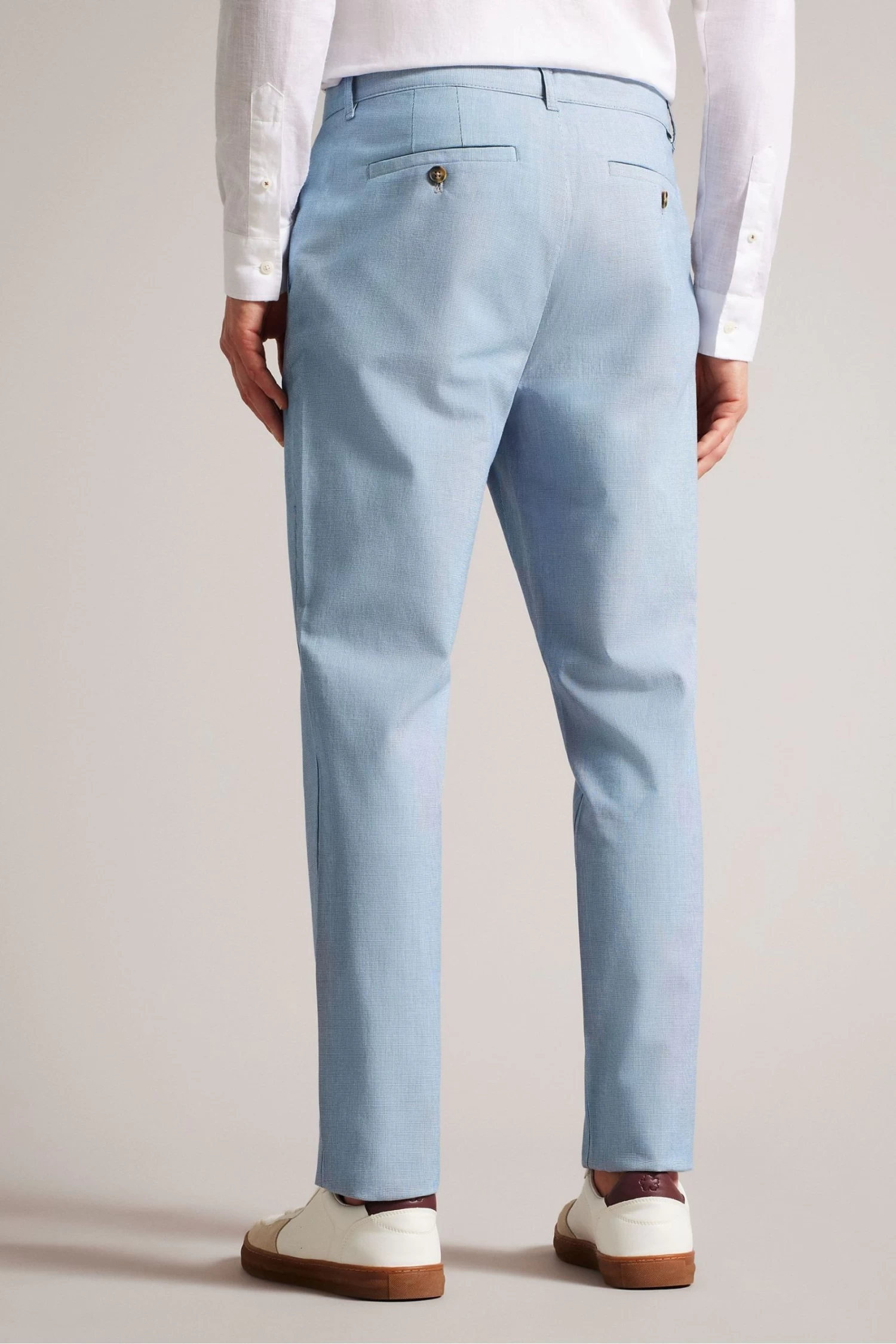 Ted Baker Slim Fit Blue Portmay Irvine Trousers - Image 2
