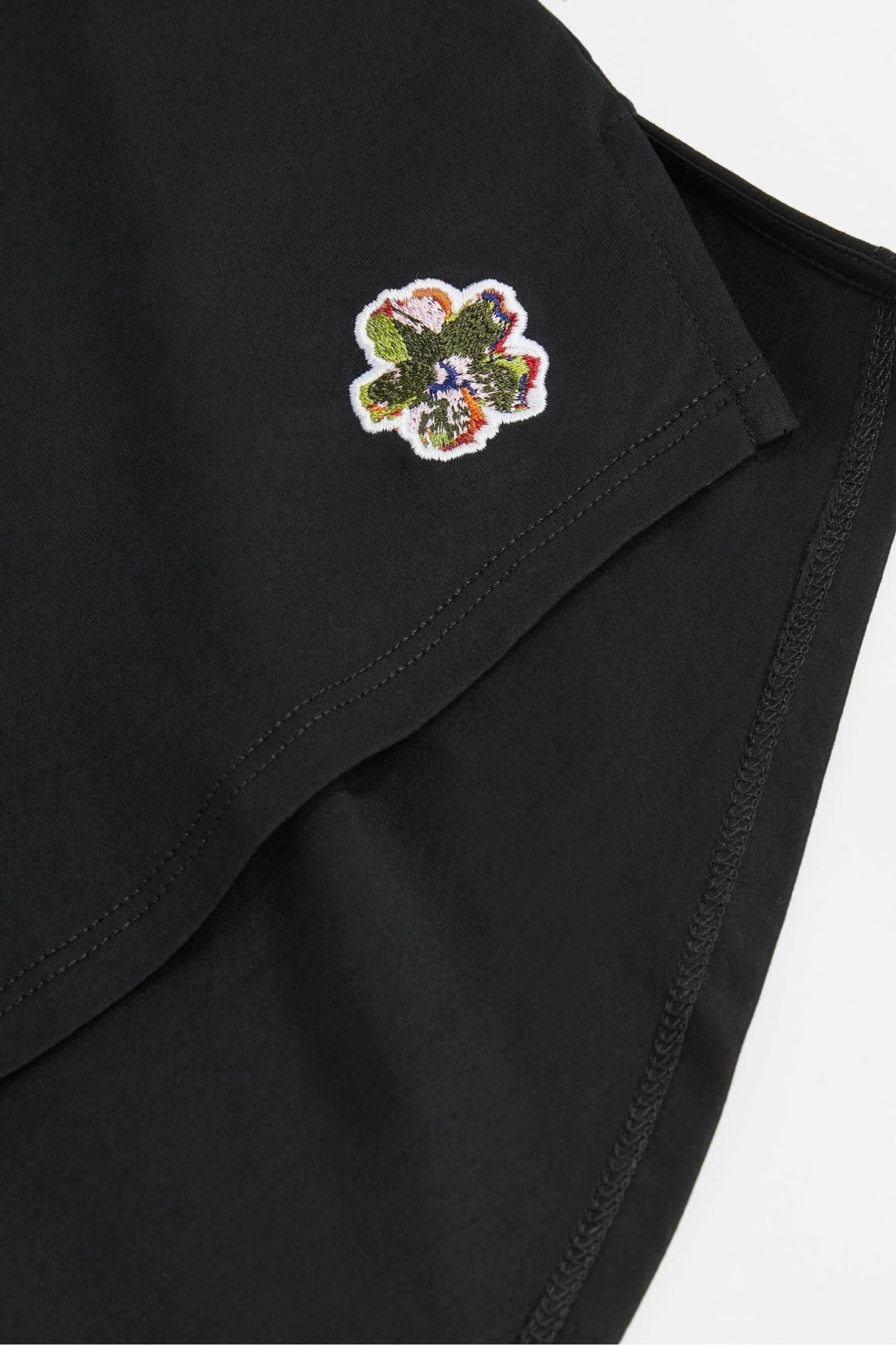 Ted Baker Black Lovage Easy Fit V-Neck T-Shirt - Image 6