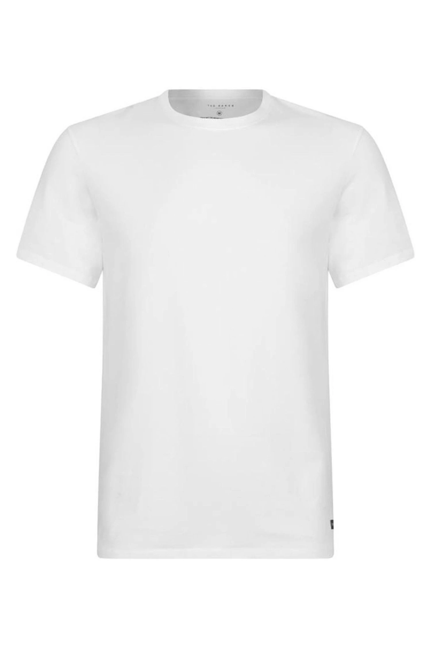 Ted Baker White Crew Neck T-Shirts 3 Pack - Image 4