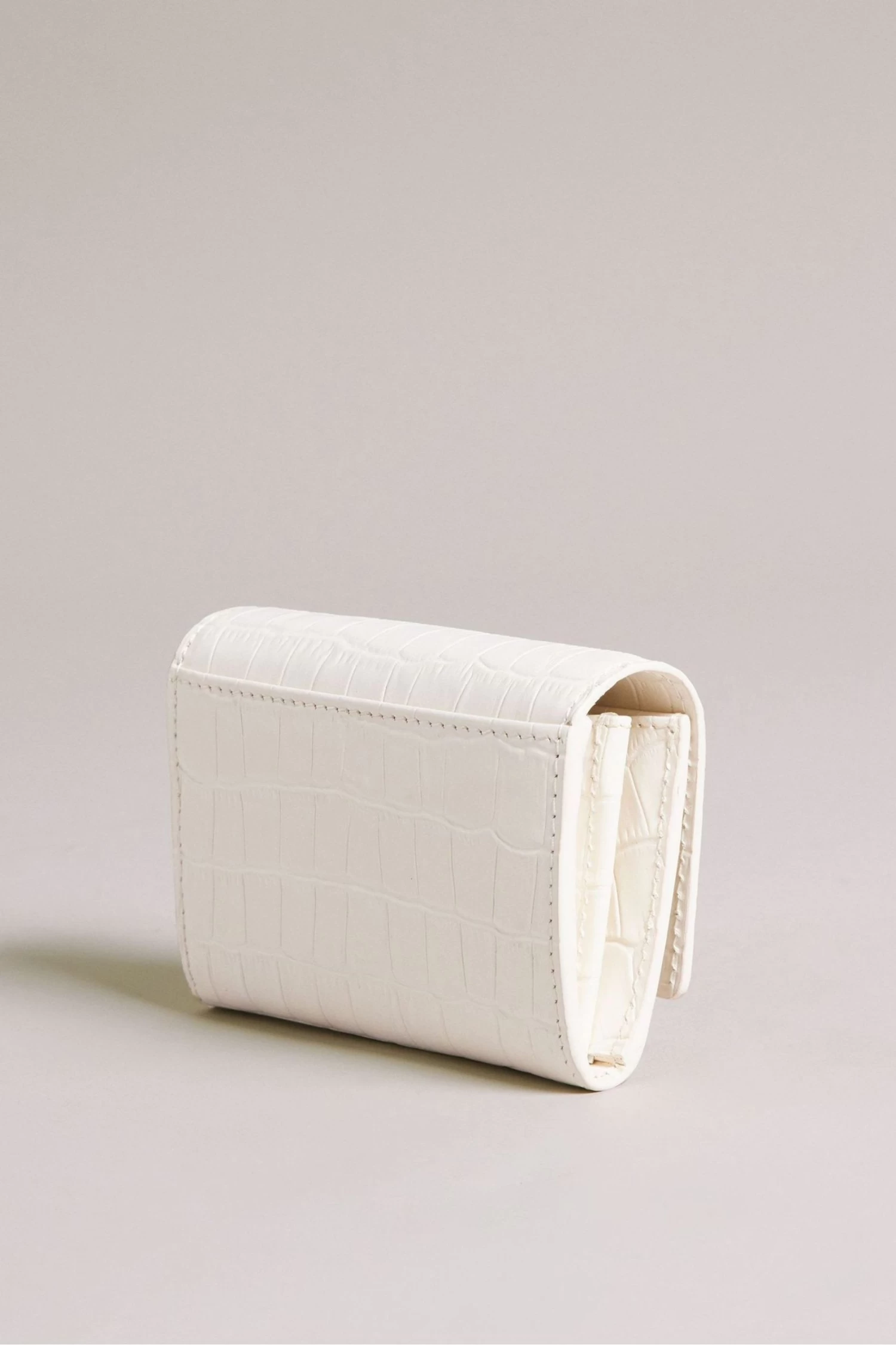 Ted Baker Cream Sten Imitation Croc Small Purse - Image 2