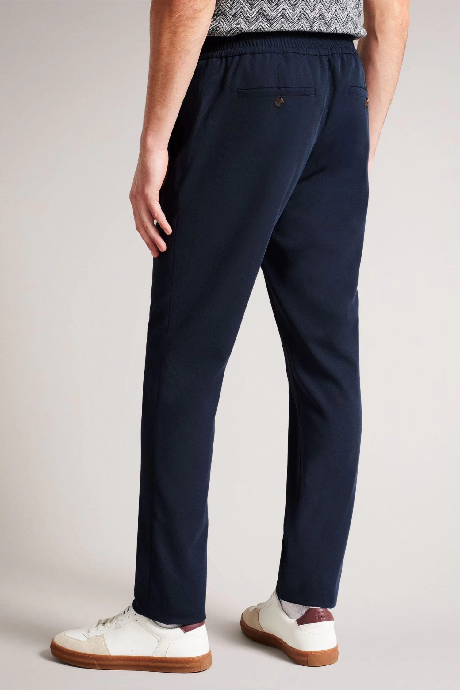 Ted Baker Blue Rodny Irvine Slim Fit Trousers - Image 2