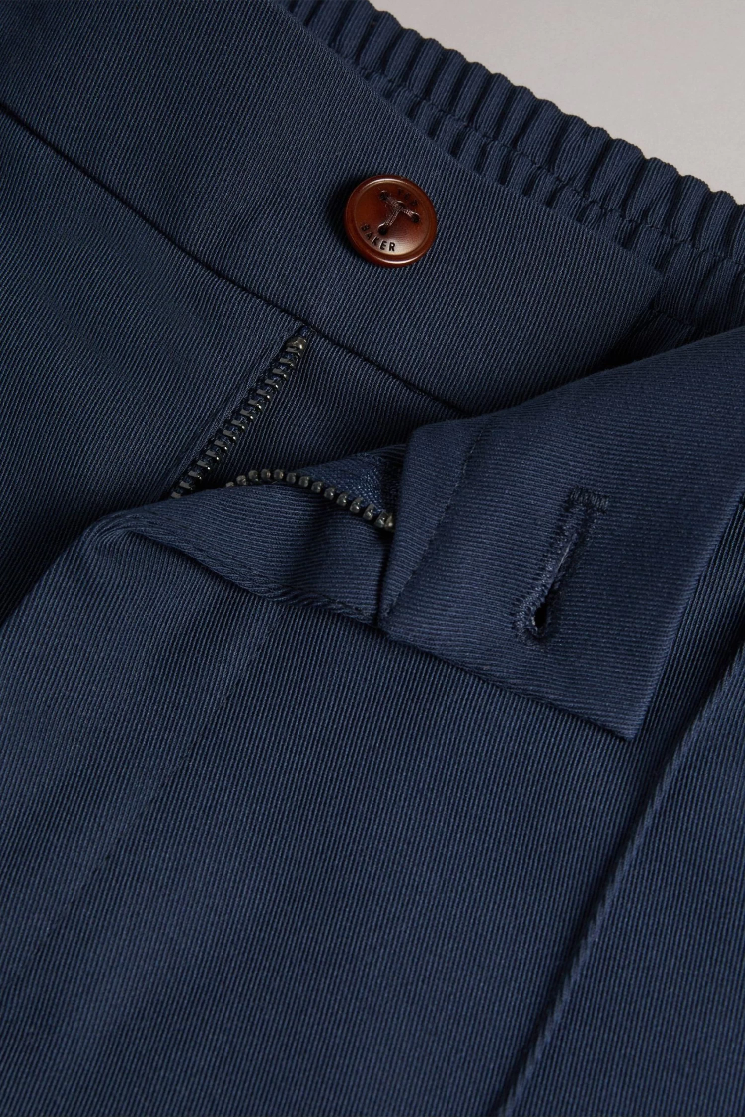 Ted Baker Blue Rodny Irvine Slim Fit Trousers - Image 6