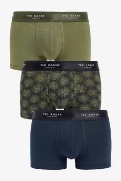 Ted Baker Natural Cotton Trunks 3 Pack