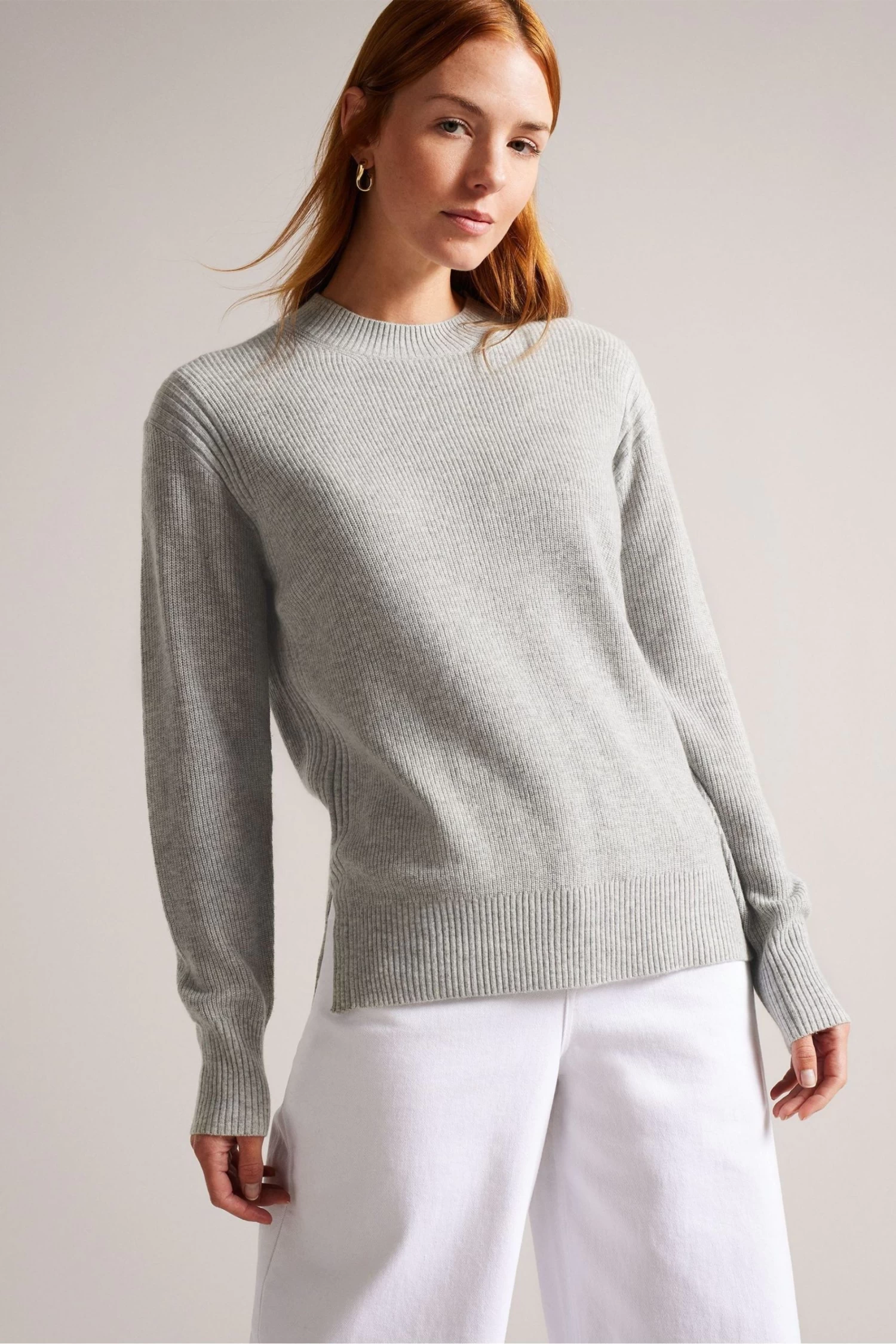 Ted Baker Rashell Cashmere Blend Crew Neck Sweater