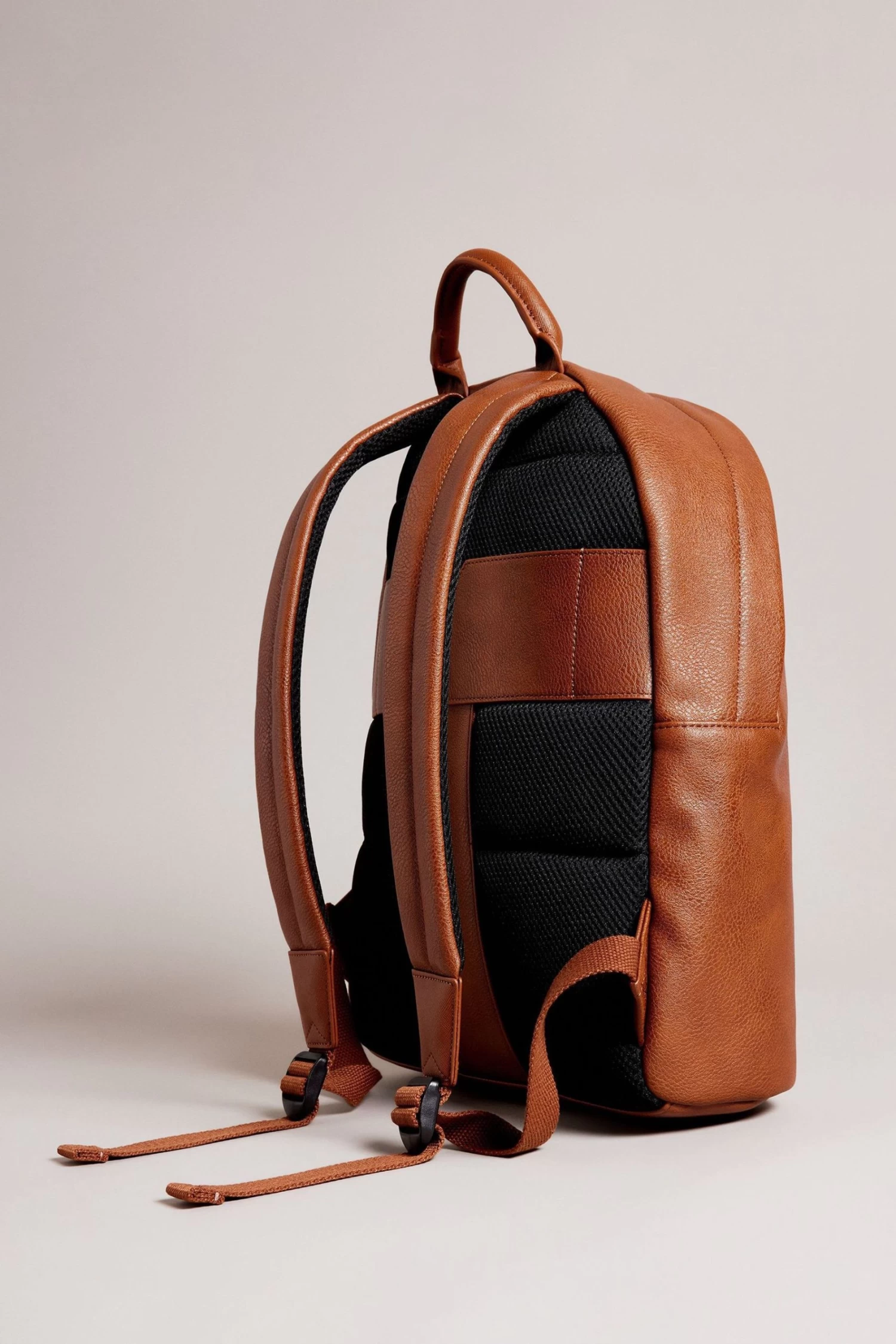 Ted Baker Esentle Tan Striped Pu Brown Backpack - Image 2