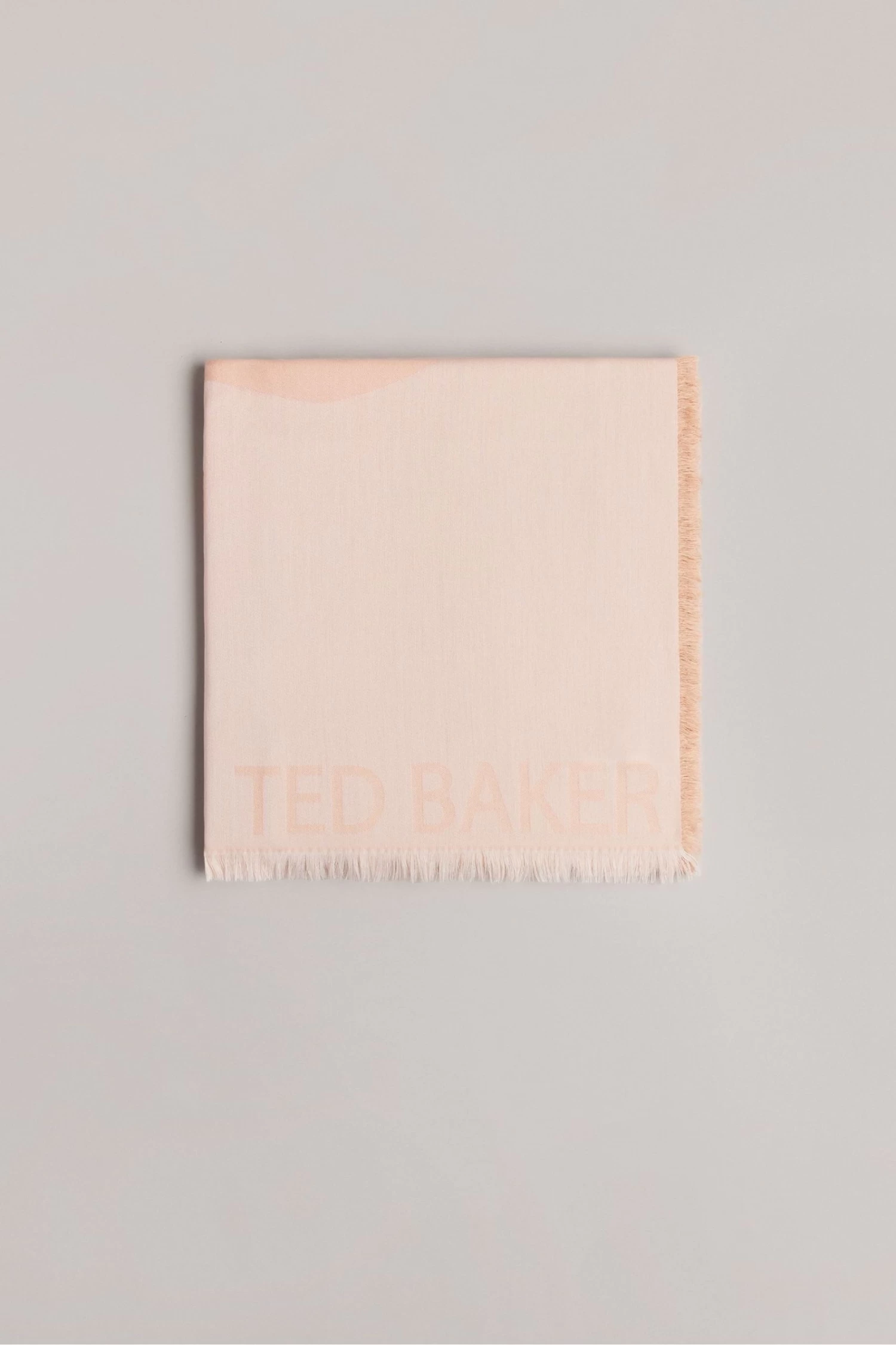 Ted Baker Kemila Magnolia Large Square Natural Scarf
