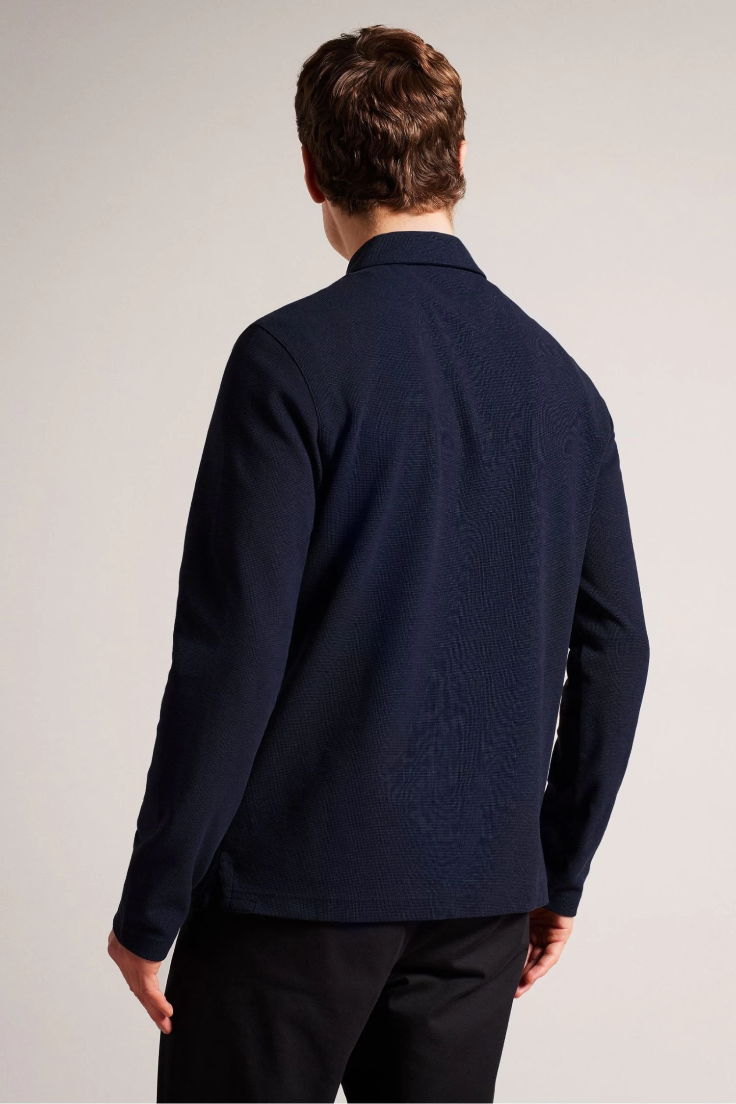 Ted Baker Blue Regular Fit Polo Shirt - Image 2