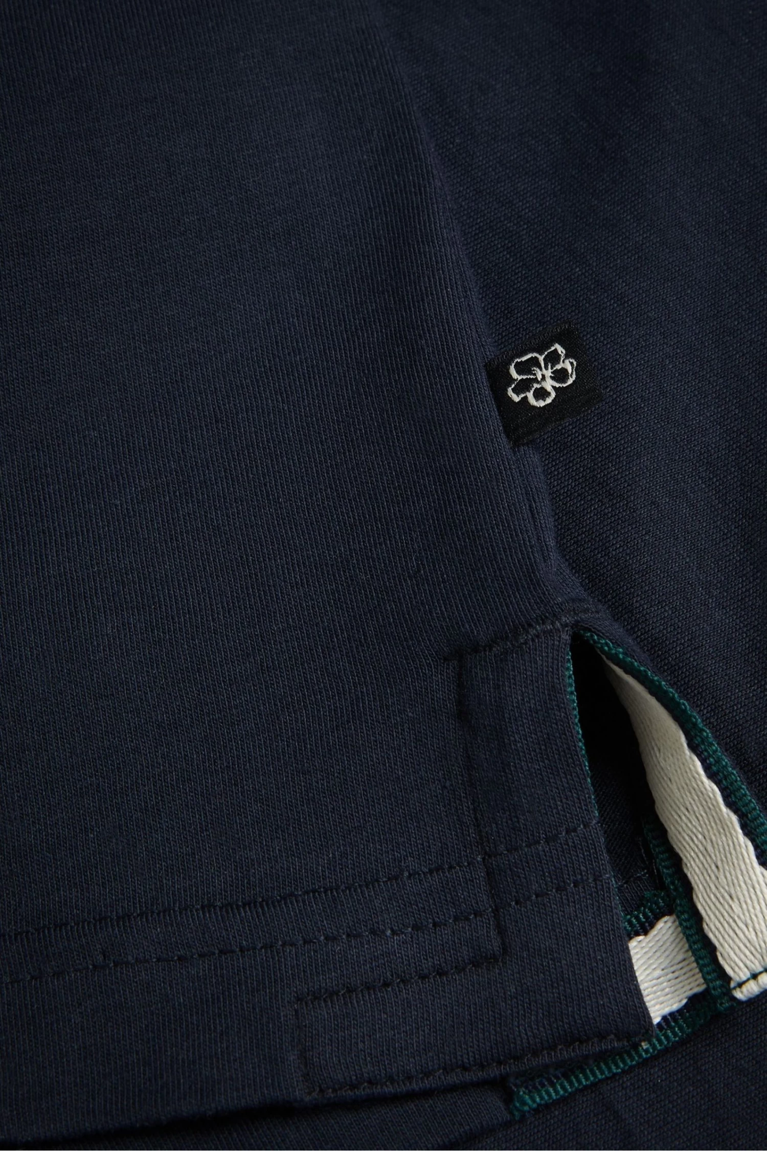 Ted Baker Blue Ramin Short Sleeved Vertical Colour Block T-Shirt - Image 5