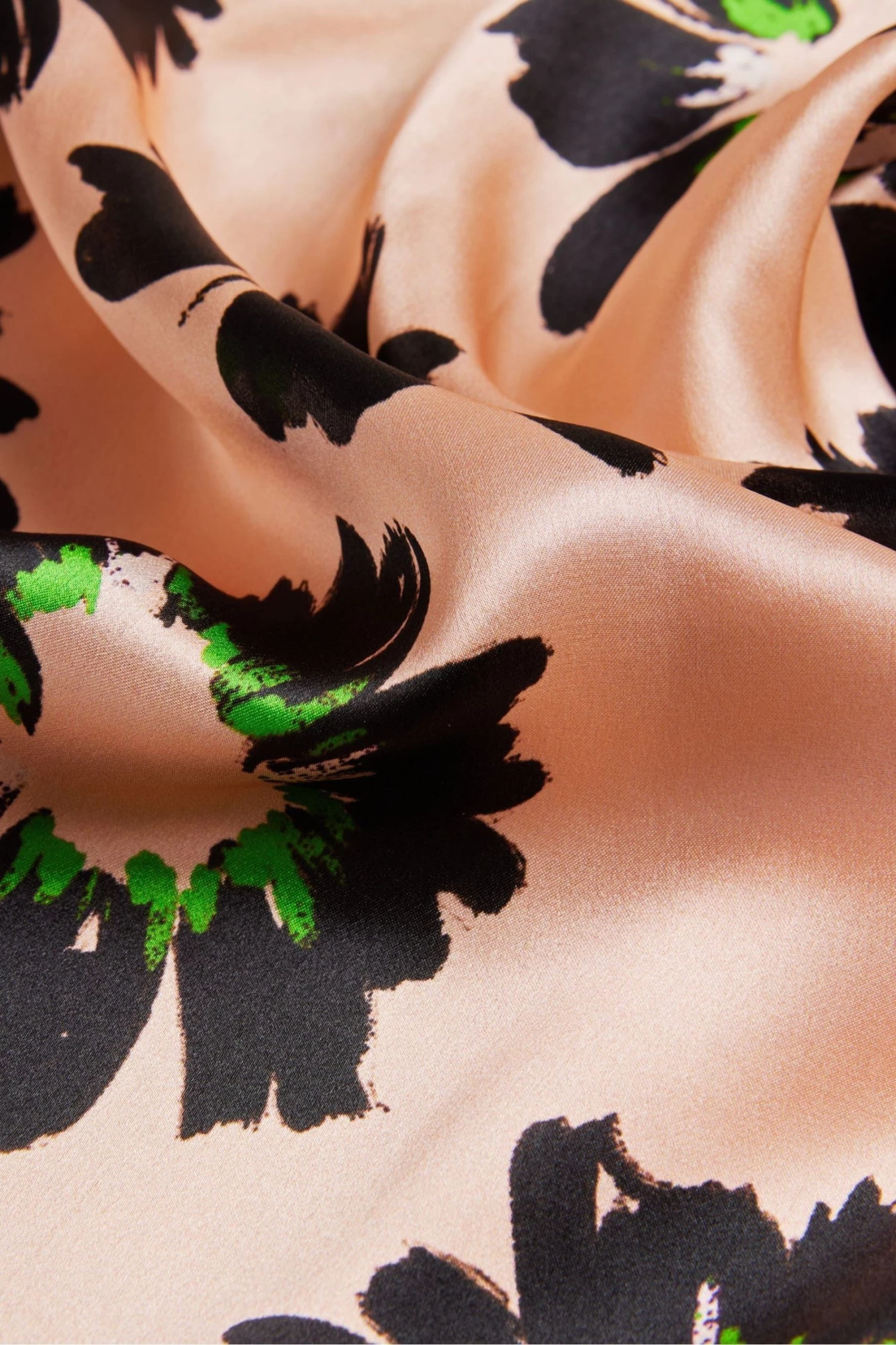 Ted Baker Pink Rubbyy Floral Printed Herringbone Scarf - Image 5