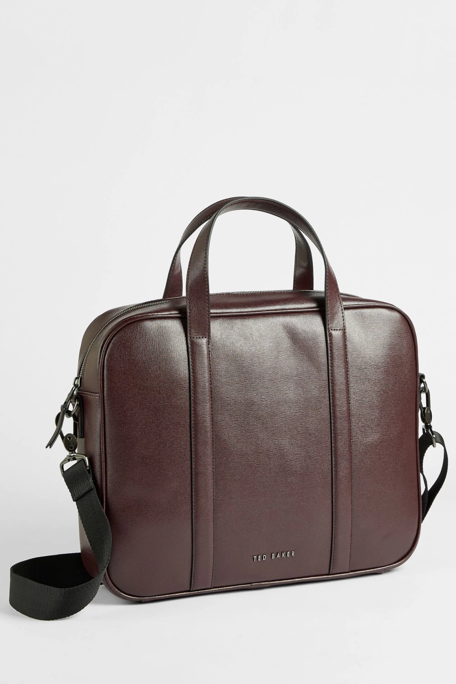 Ted Baker Strath Saffiano Leather Document Bag - Image 2