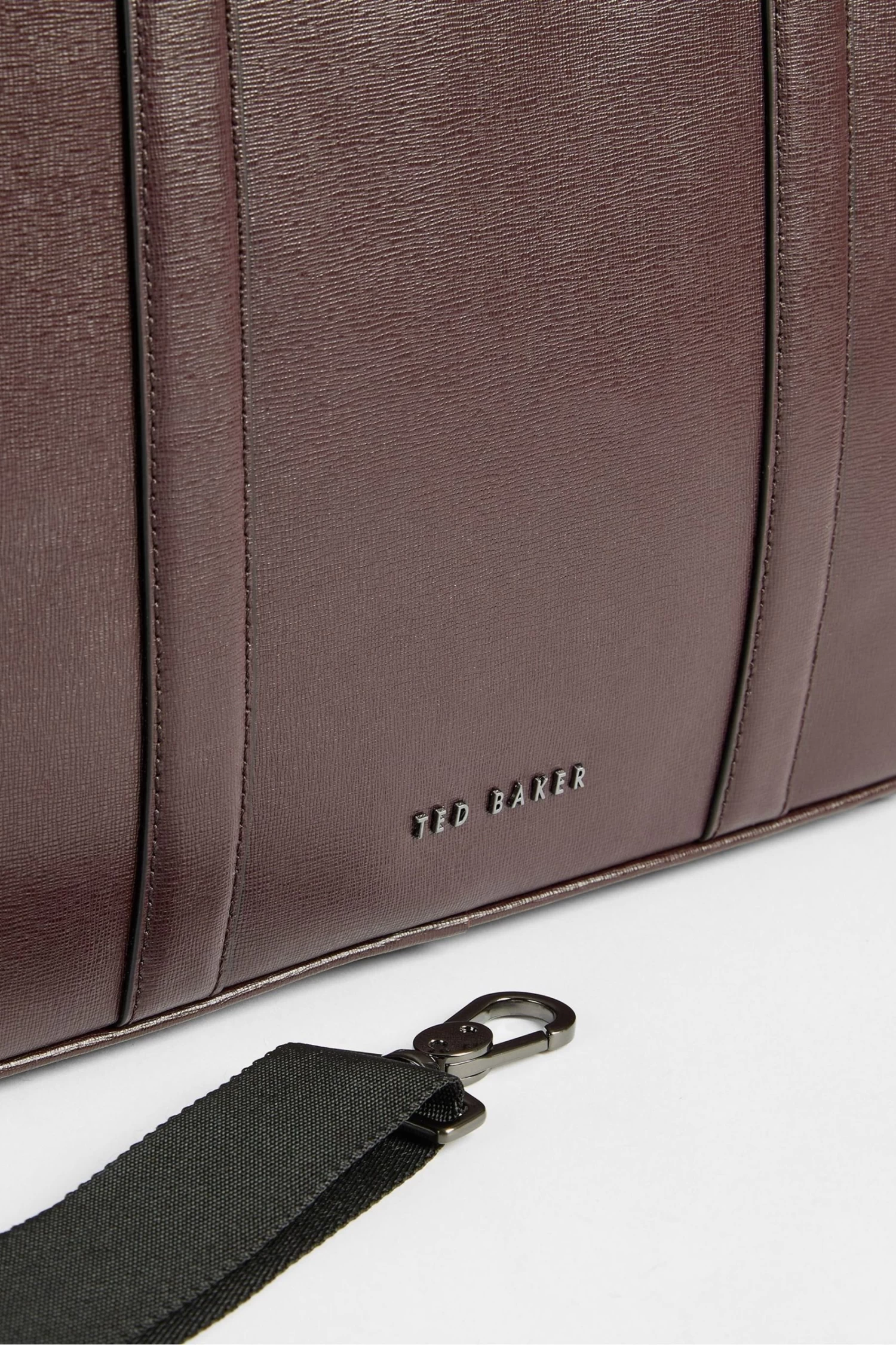 Ted Baker Strath Saffiano Leather Document Bag - Image 4