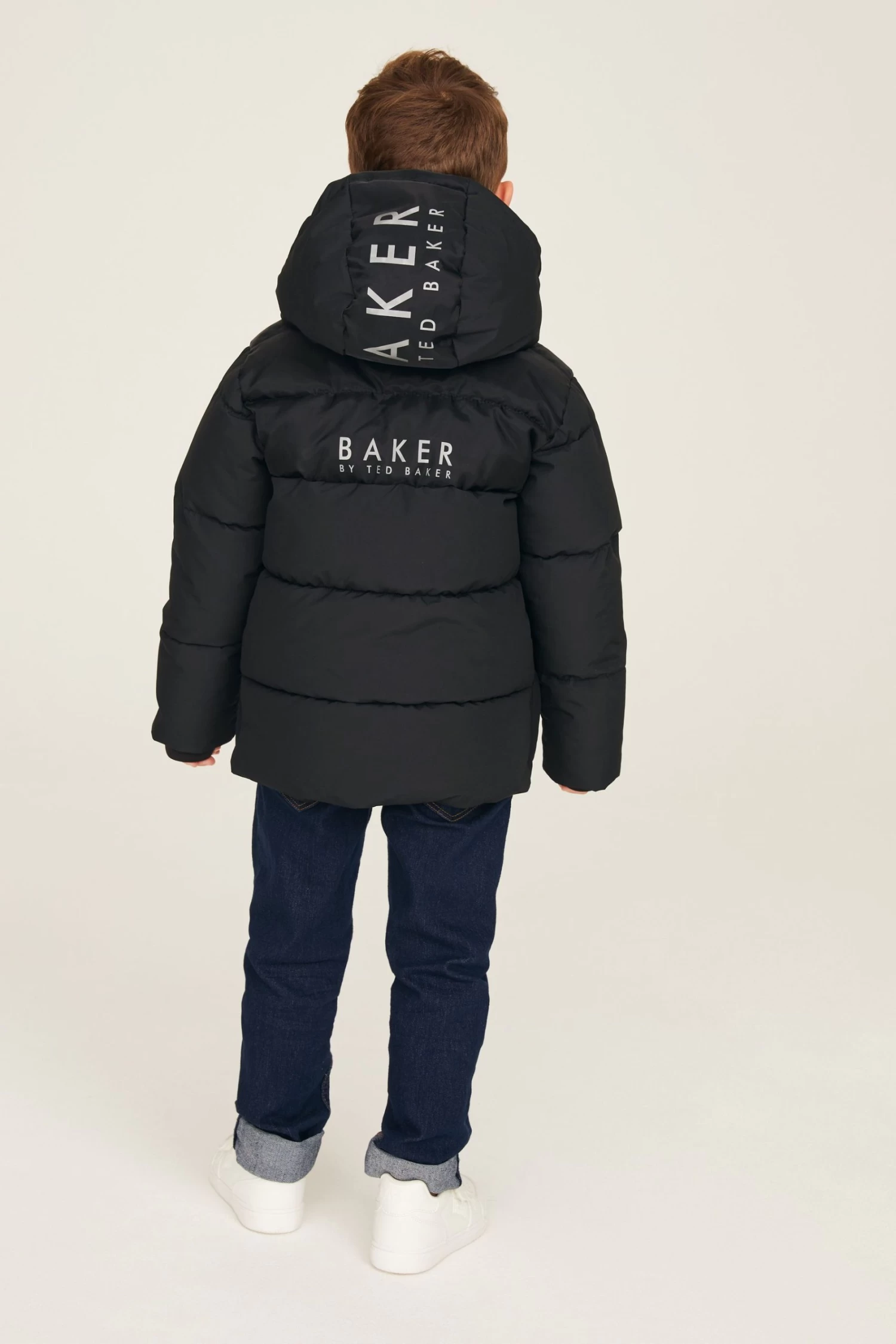 Baker By Ted Baker Black Padded Coat - Image 2