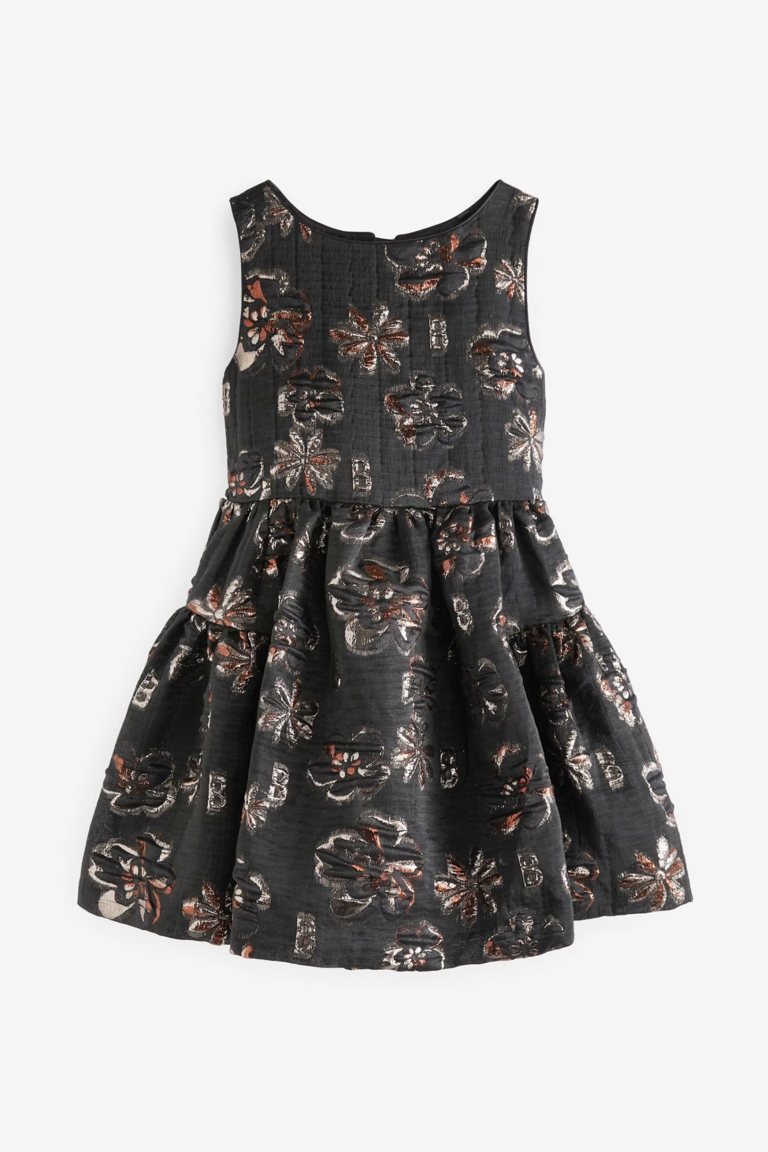 Baker By Ted Baker Black Jacquard Dress - Image 8