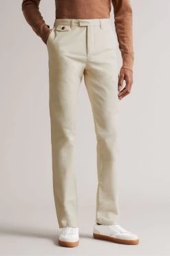 Ted Baker Genay Irvine White Fit Slim Chinos