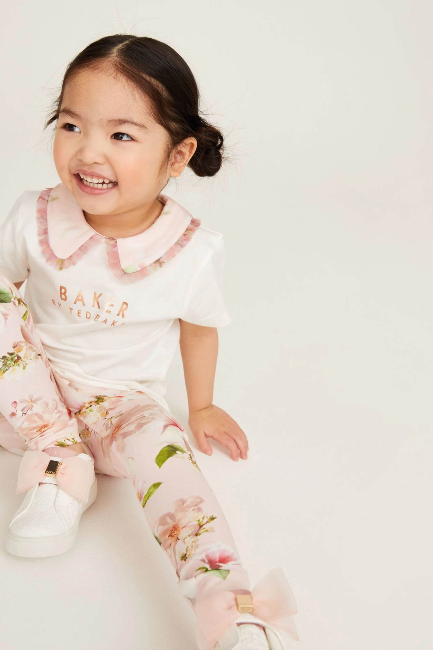 Baker By Ted Baker Organza Collar T-Shirt And Legging Set - Image 2