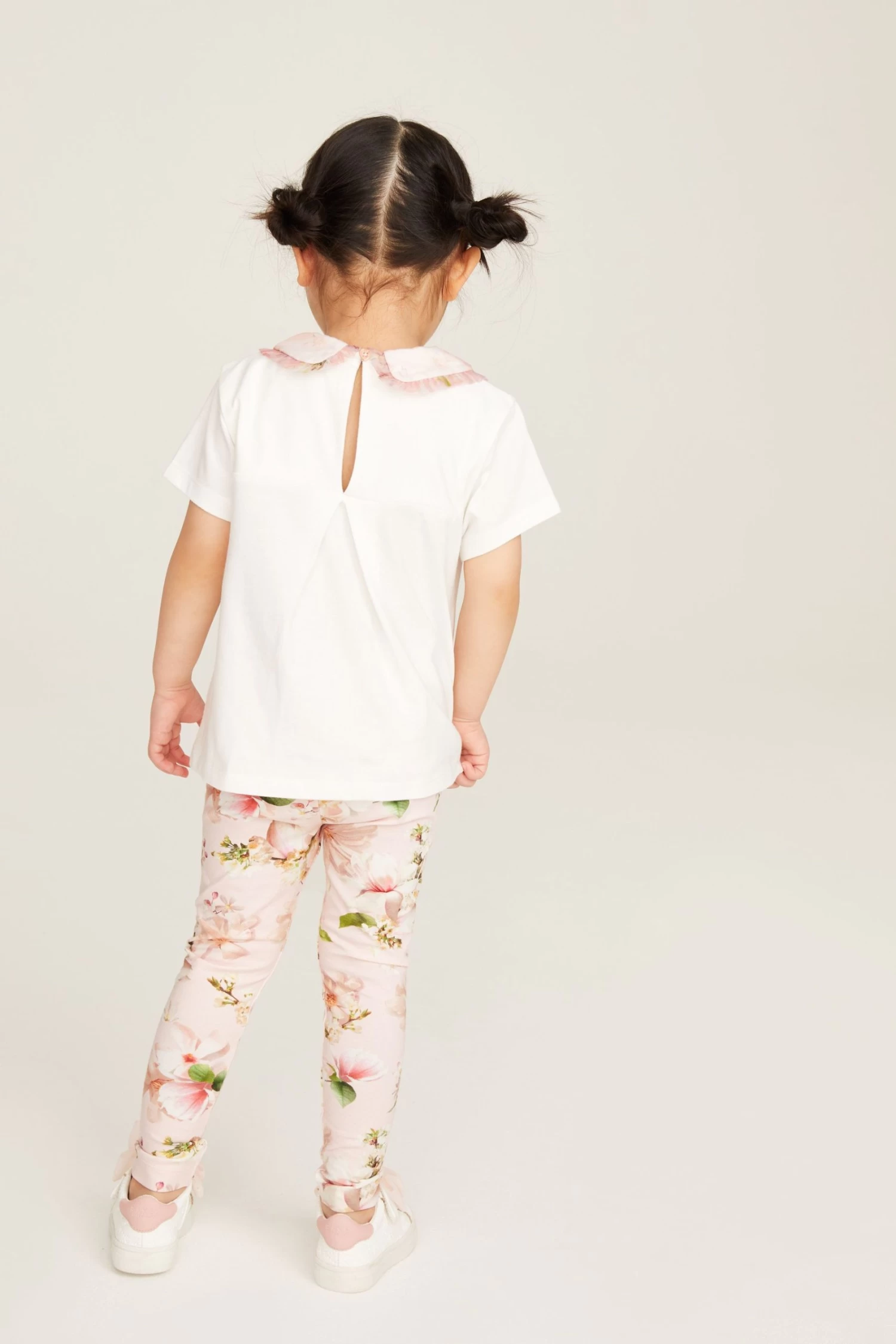 Baker By Ted Baker Organza Collar T-Shirt And Legging Set - Image 3