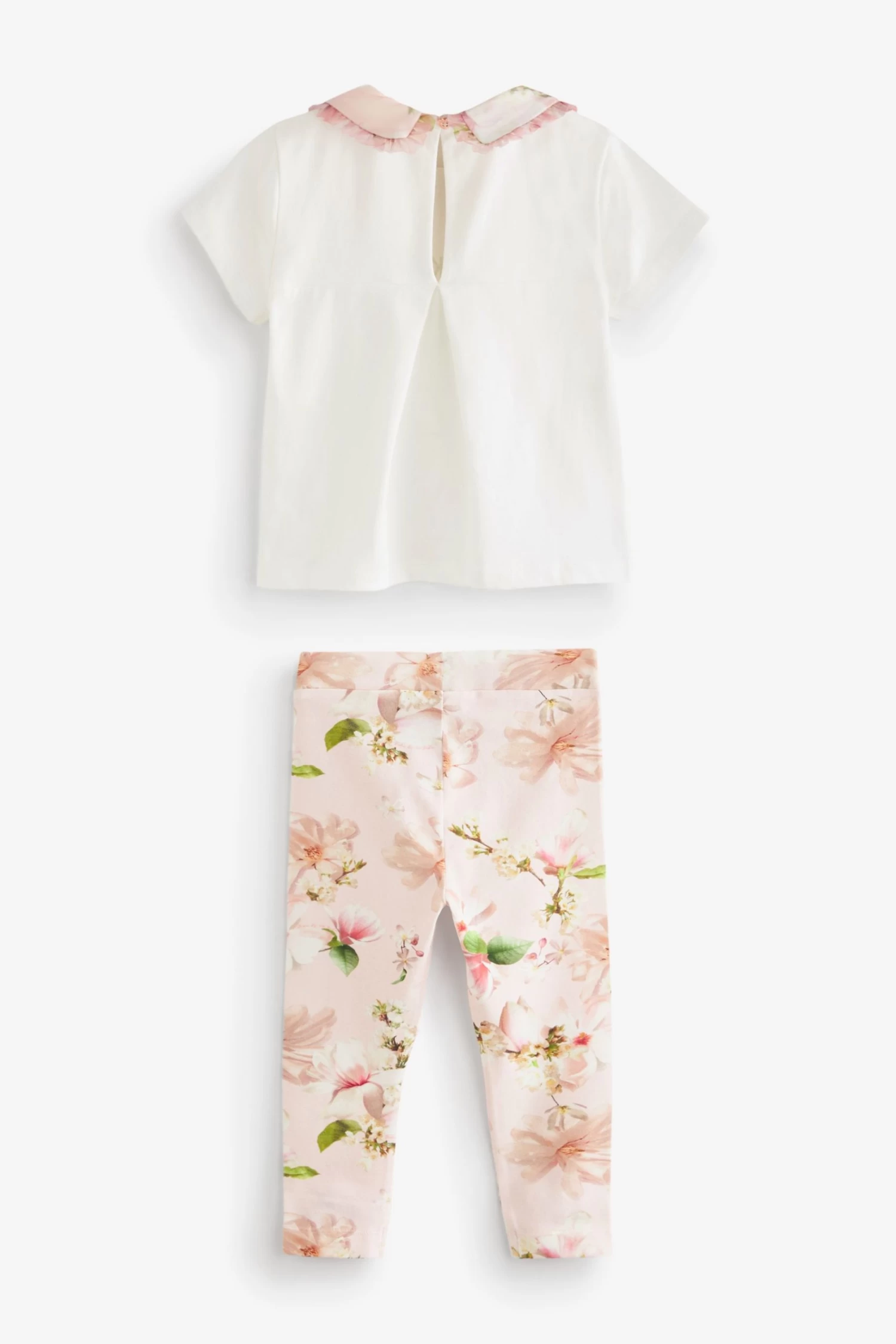 Baker By Ted Baker Organza Collar T-Shirt And Legging Set - Image 7