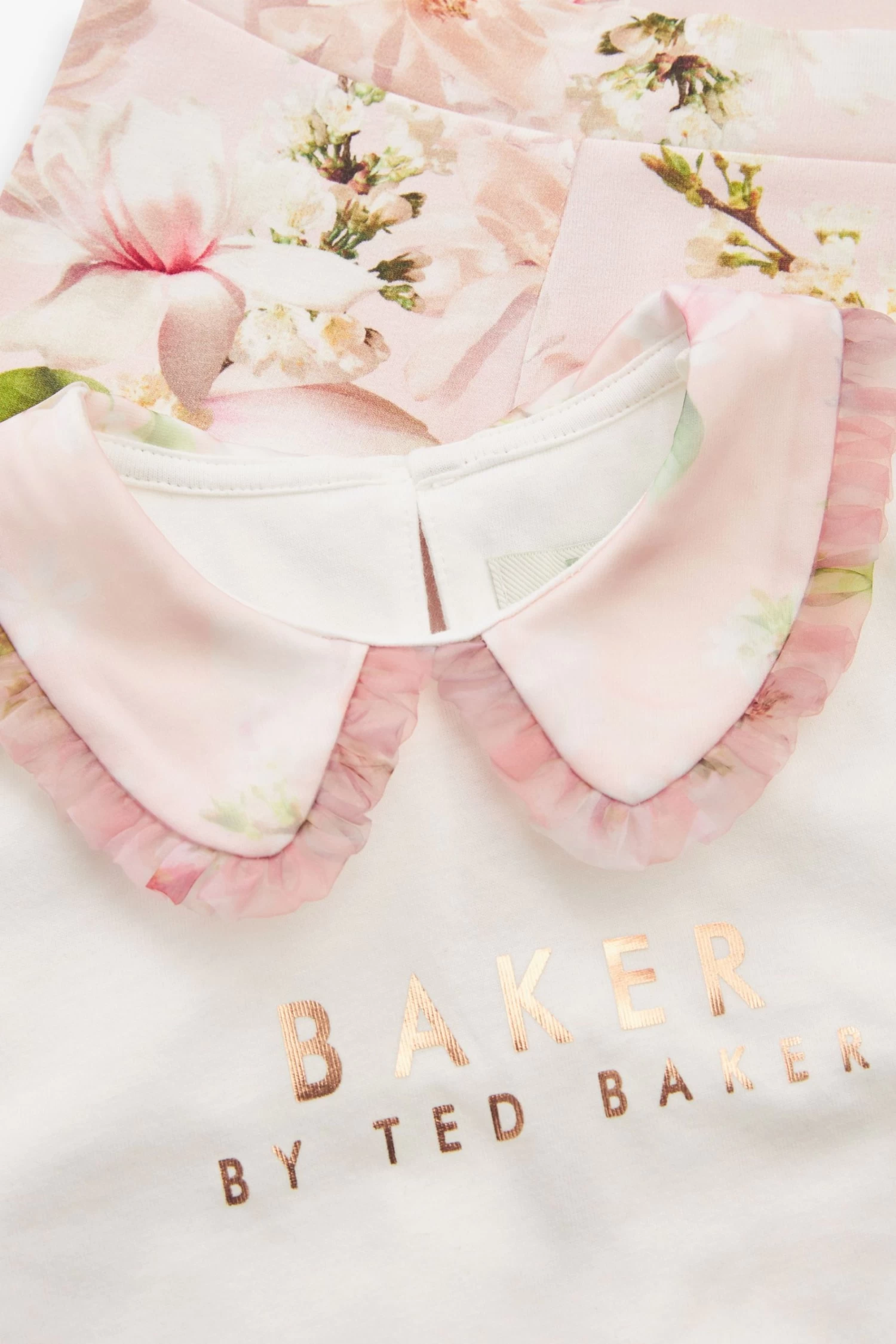 Baker By Ted Baker Organza Collar T-Shirt And Legging Set - Image 8