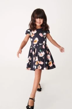 Baker By Ted Baker Navy Floral Dress