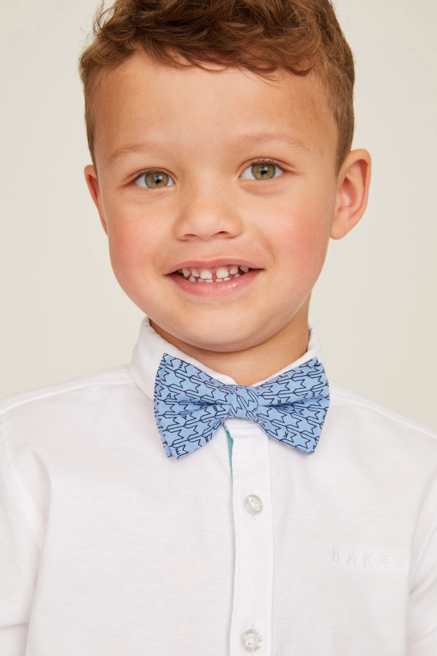 Baker By Ted Baker Blue Bow Tie