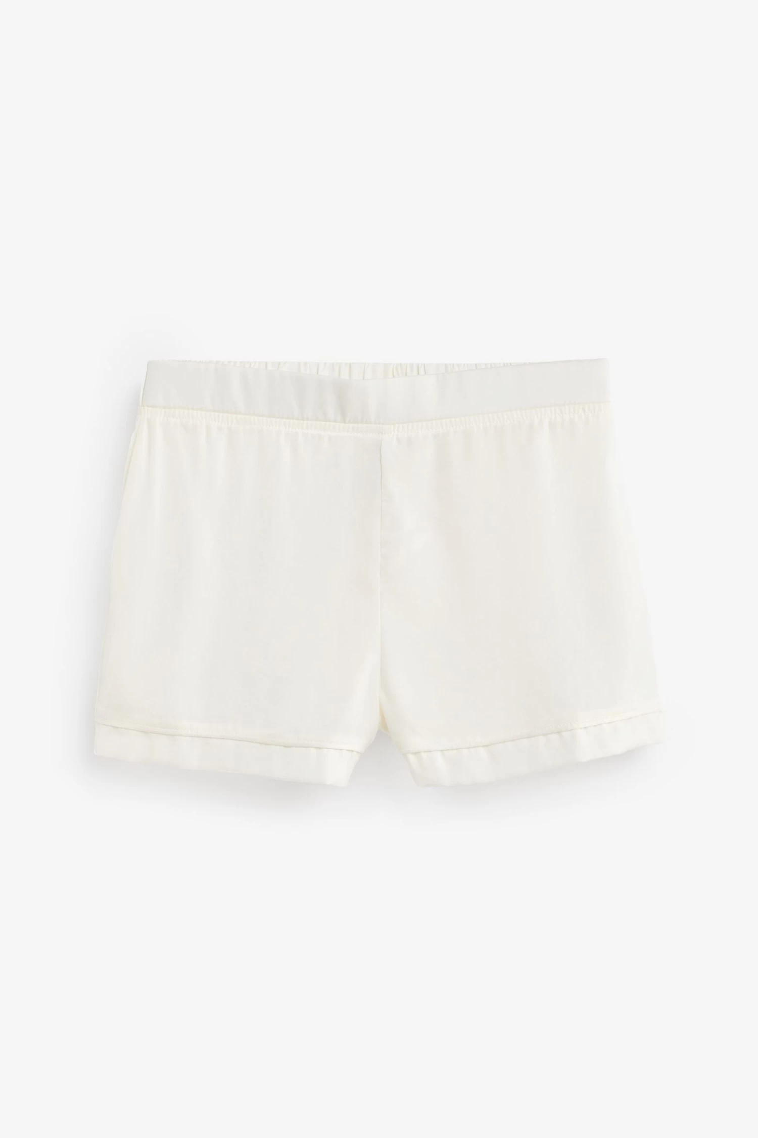 B By Ted Baker Ivory Bridal Satin Shorts Set - Image 8