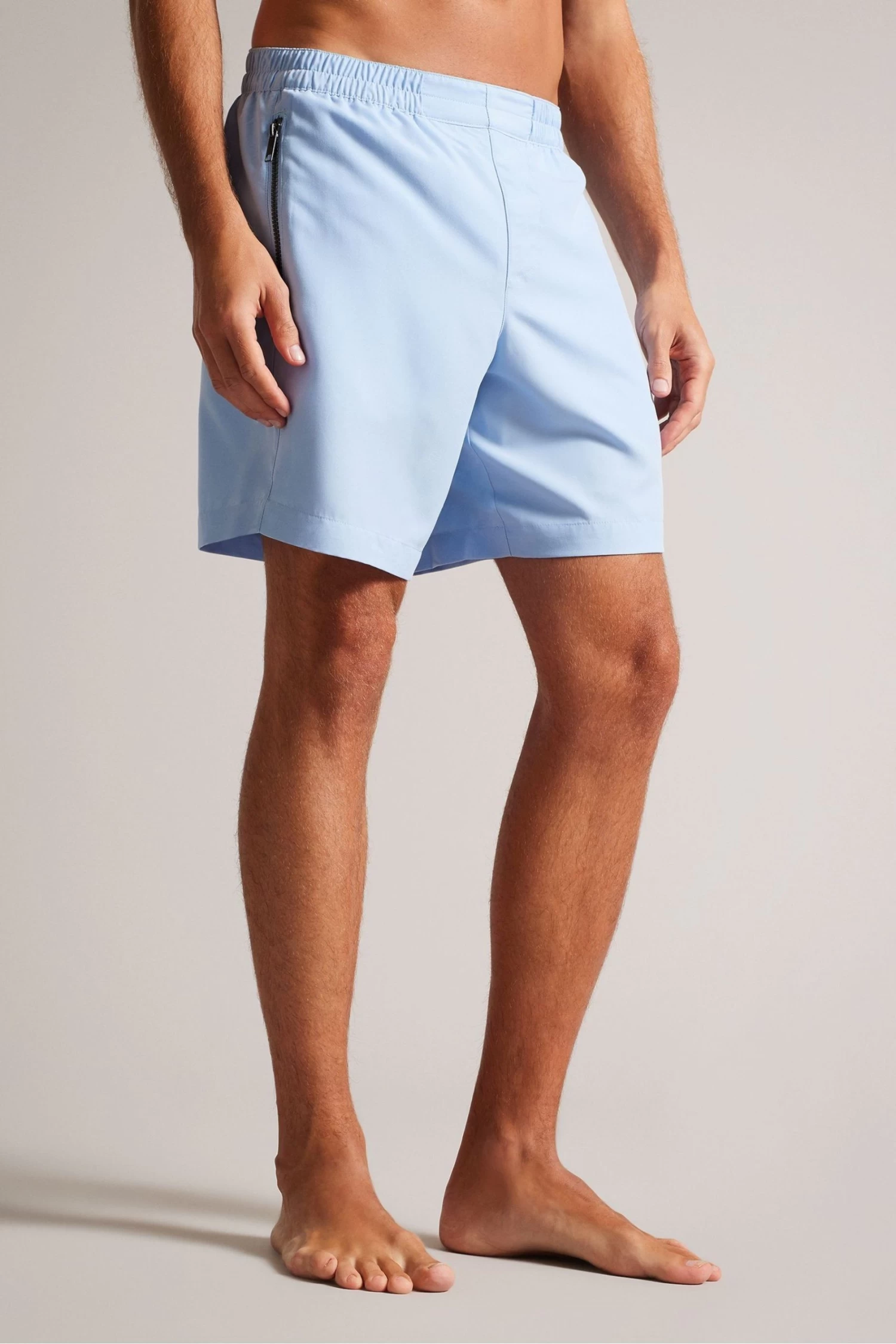 Ted Baker Blue Nairdal Plain Swimshorts - Image 3