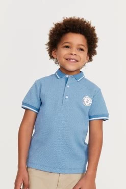 Baker By Ted Baker Blue Polo Shirt