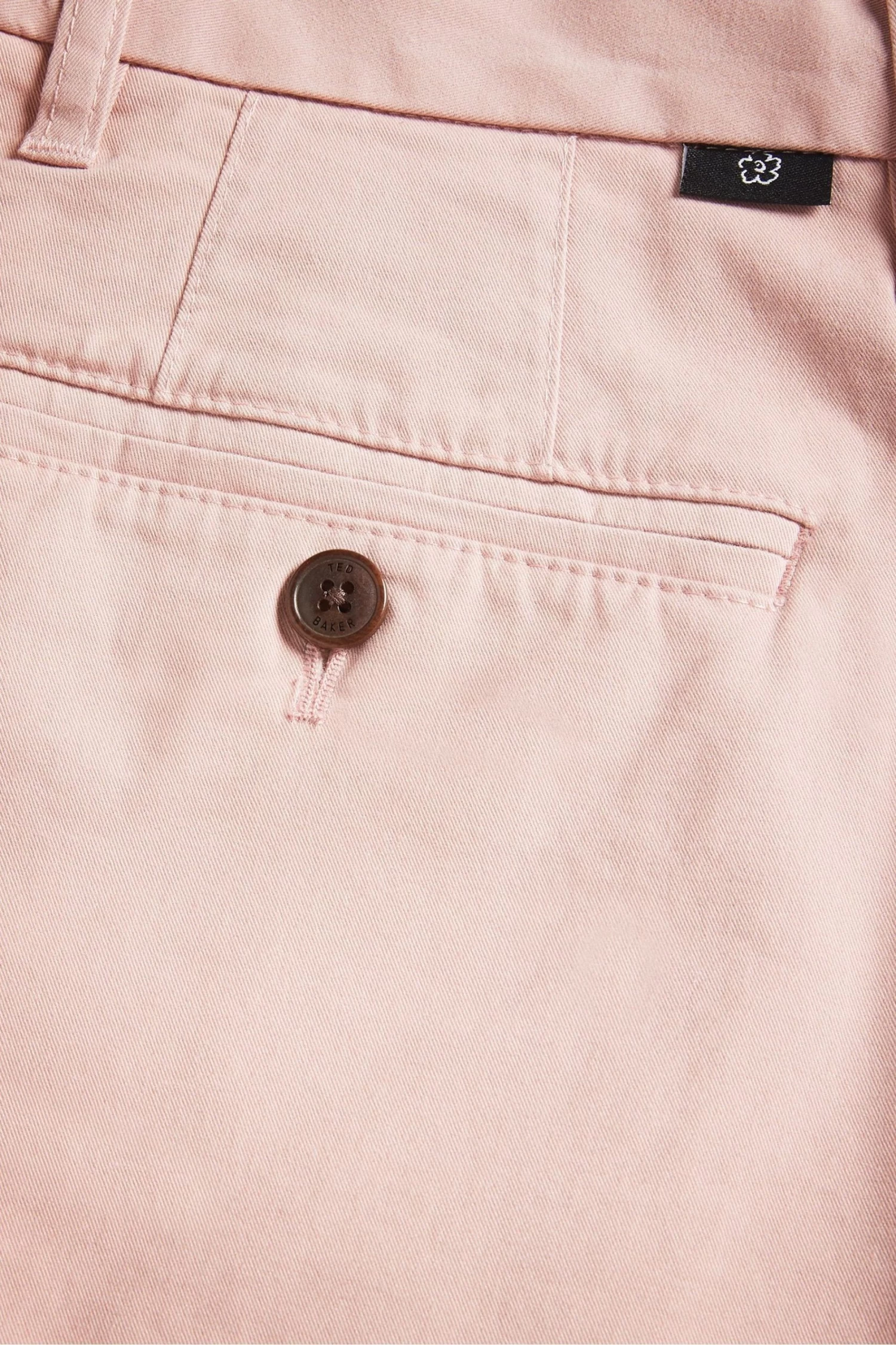 Ted Baker Pink Ashfrd Mid Chino Shorts - Image 4