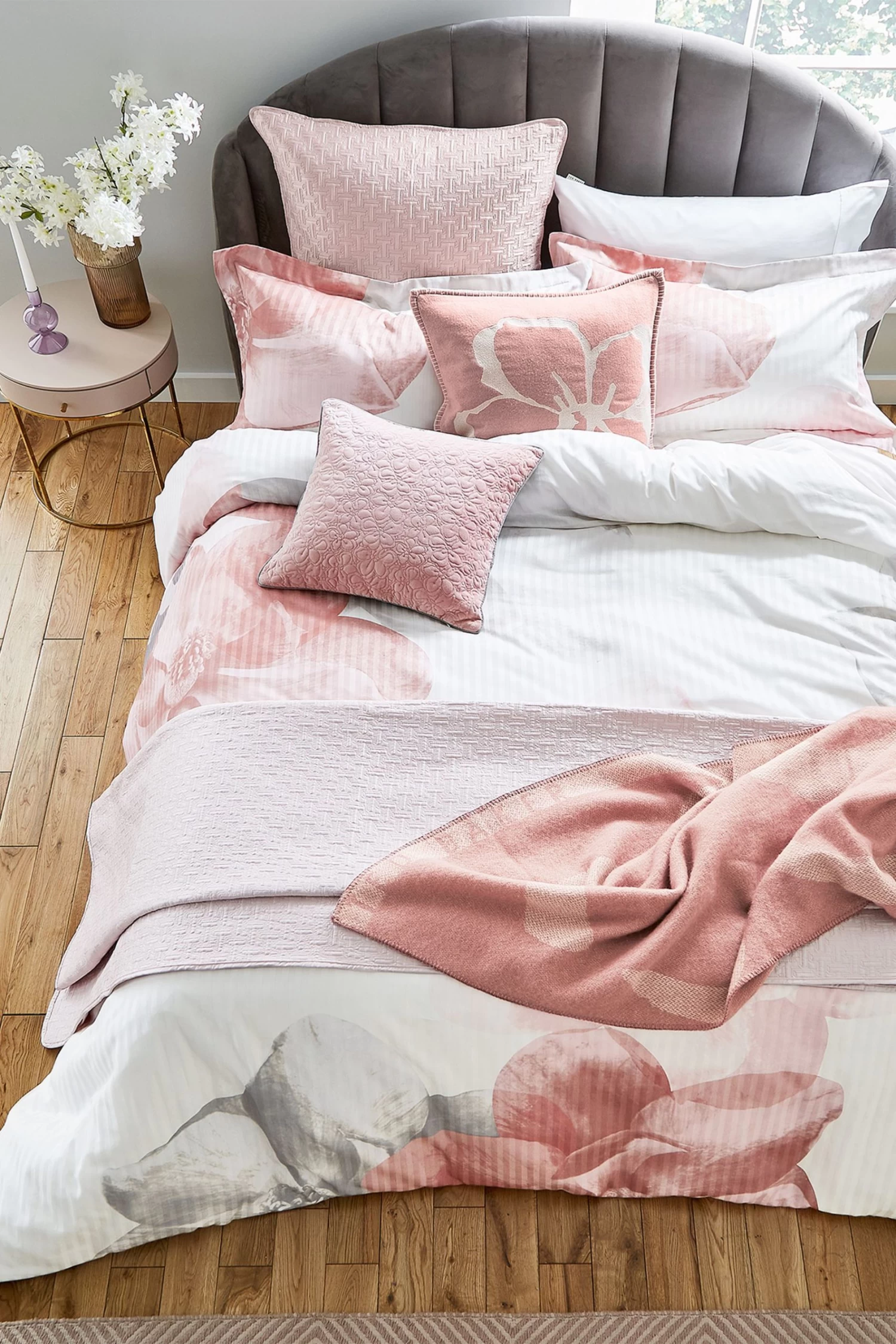 Ted Baker Photo Magnolia Cushion - Image 3