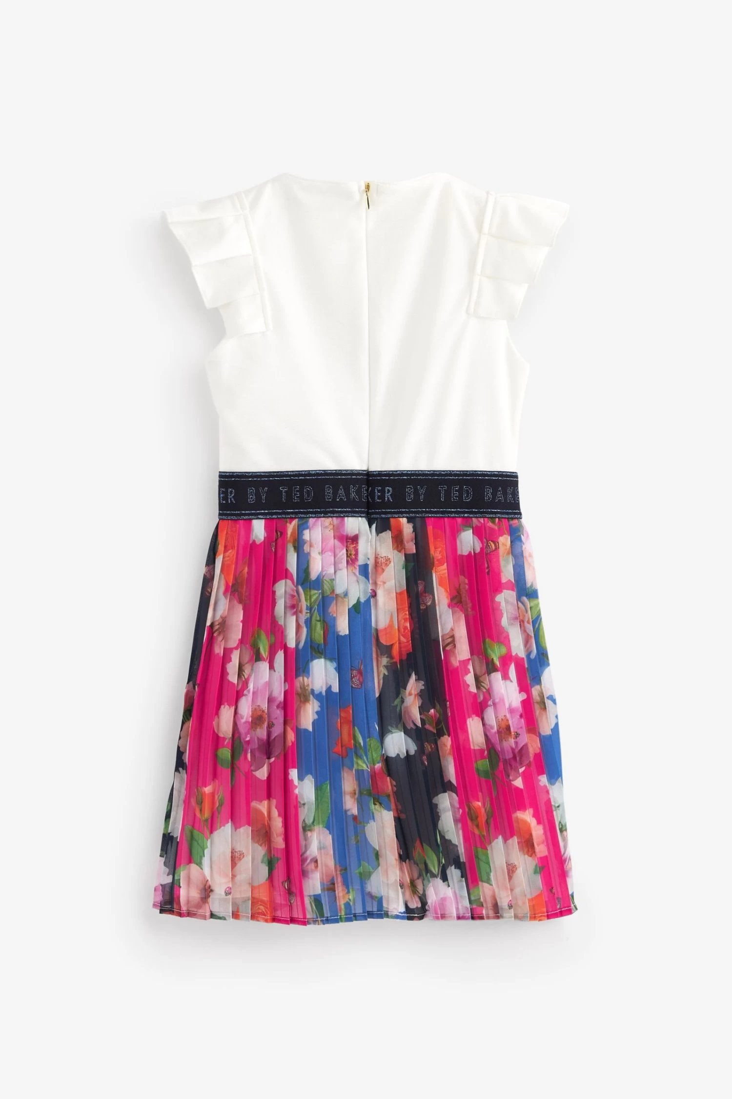 Baker By Ted Baker Multi Pleated Mockable Dress - Image 6