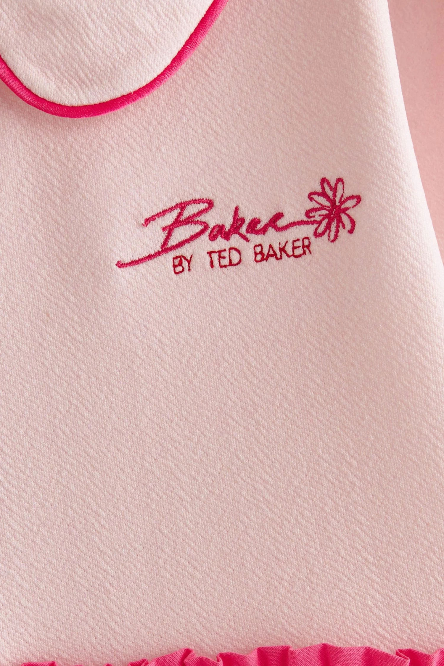 Baker By Ted Baker Pink & Red Colourblock Dress - Image 8