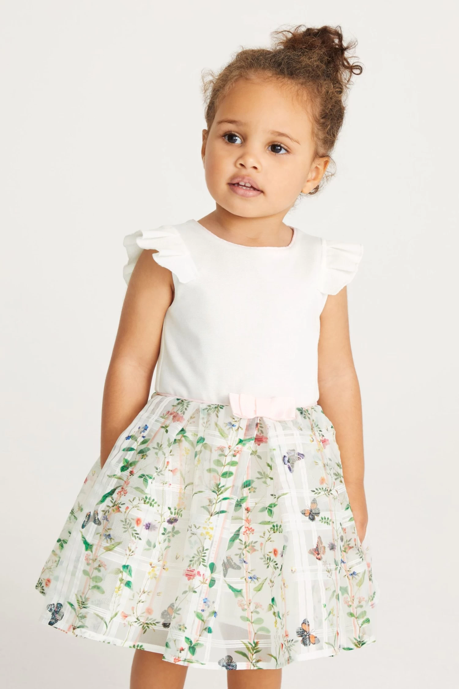 Baker By Ted Baker White Burnout Mockable Dress