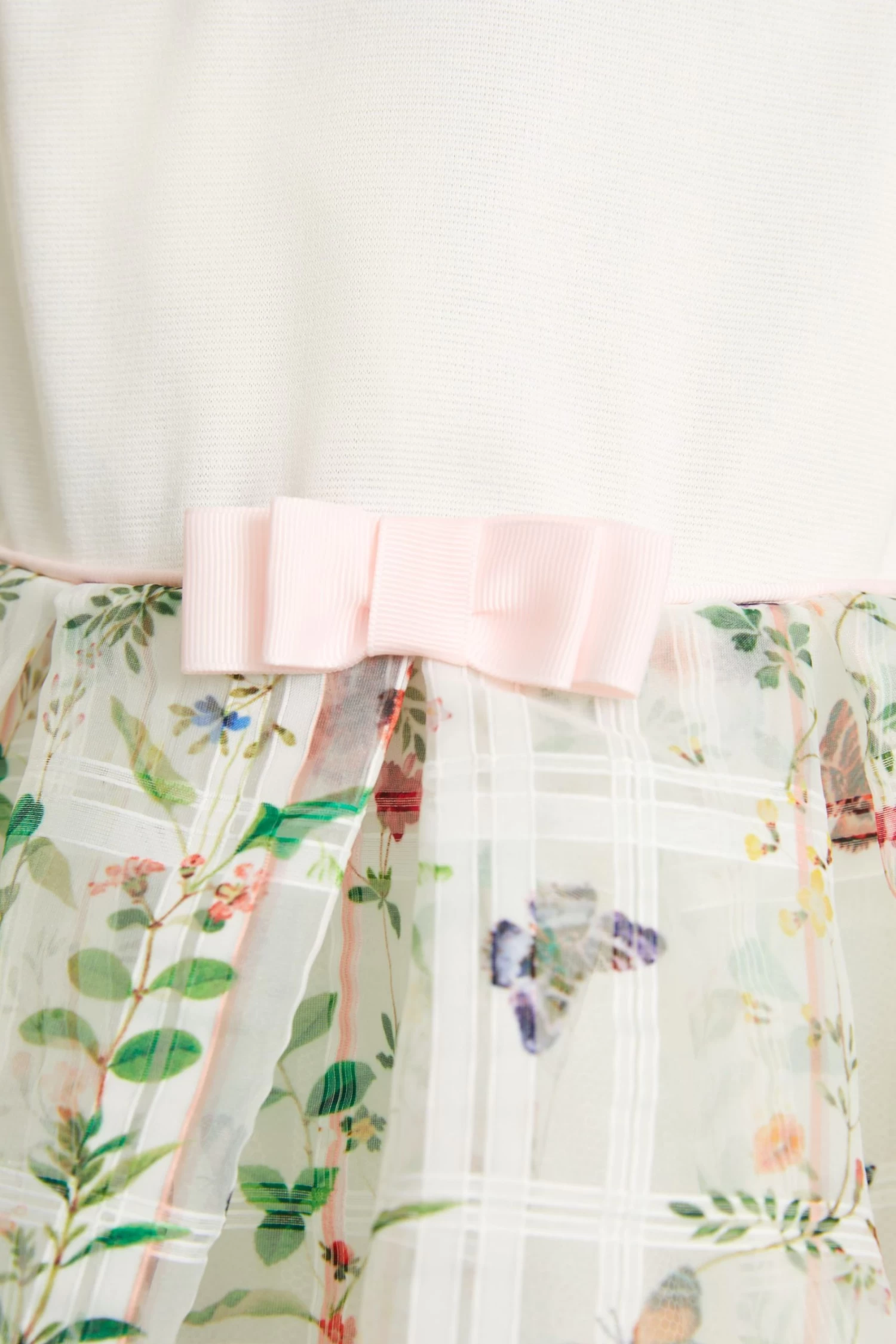 Baker By Ted Baker White Burnout Mockable Dress - Image 4