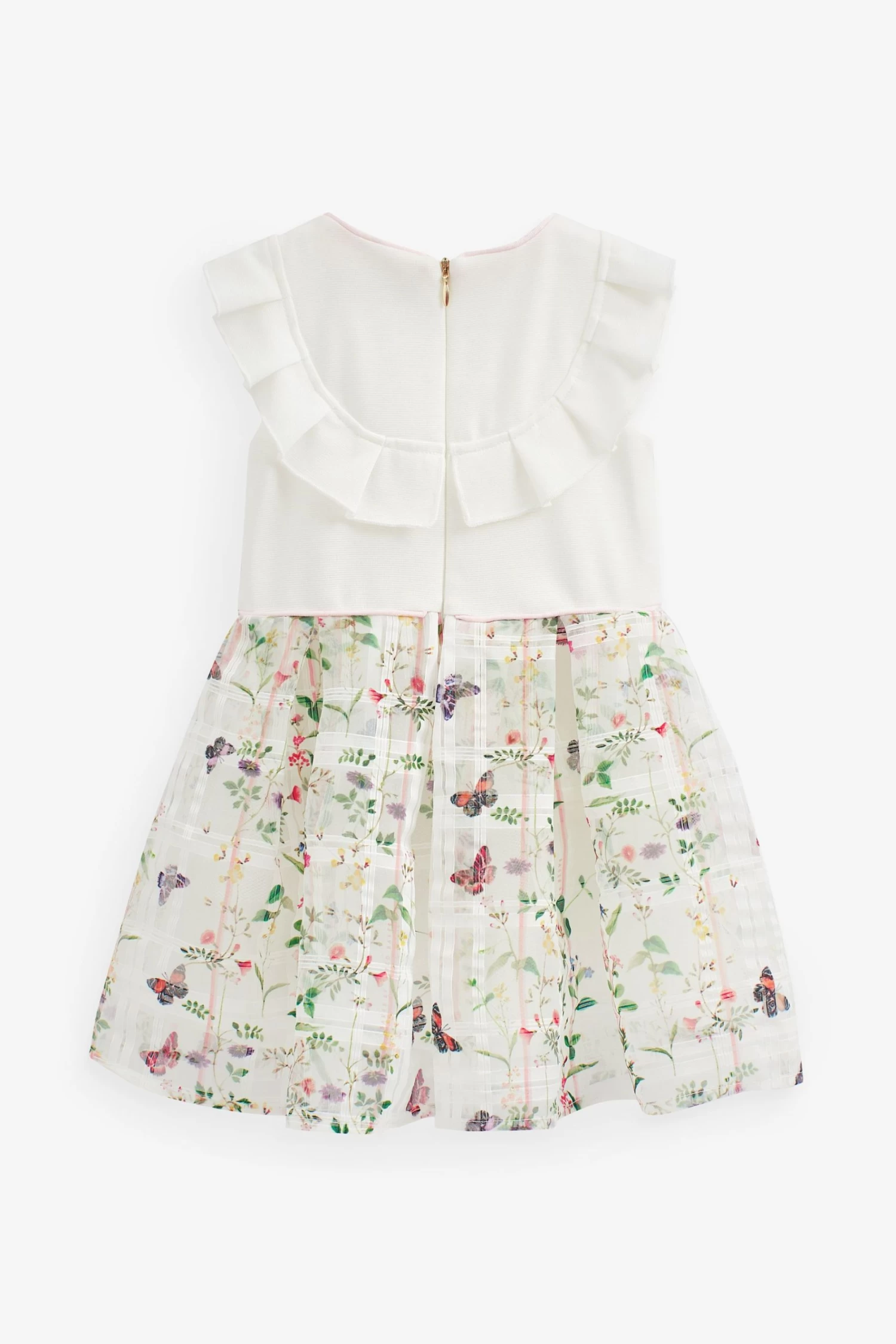 Baker By Ted Baker White Burnout Mockable Dress - Image 6