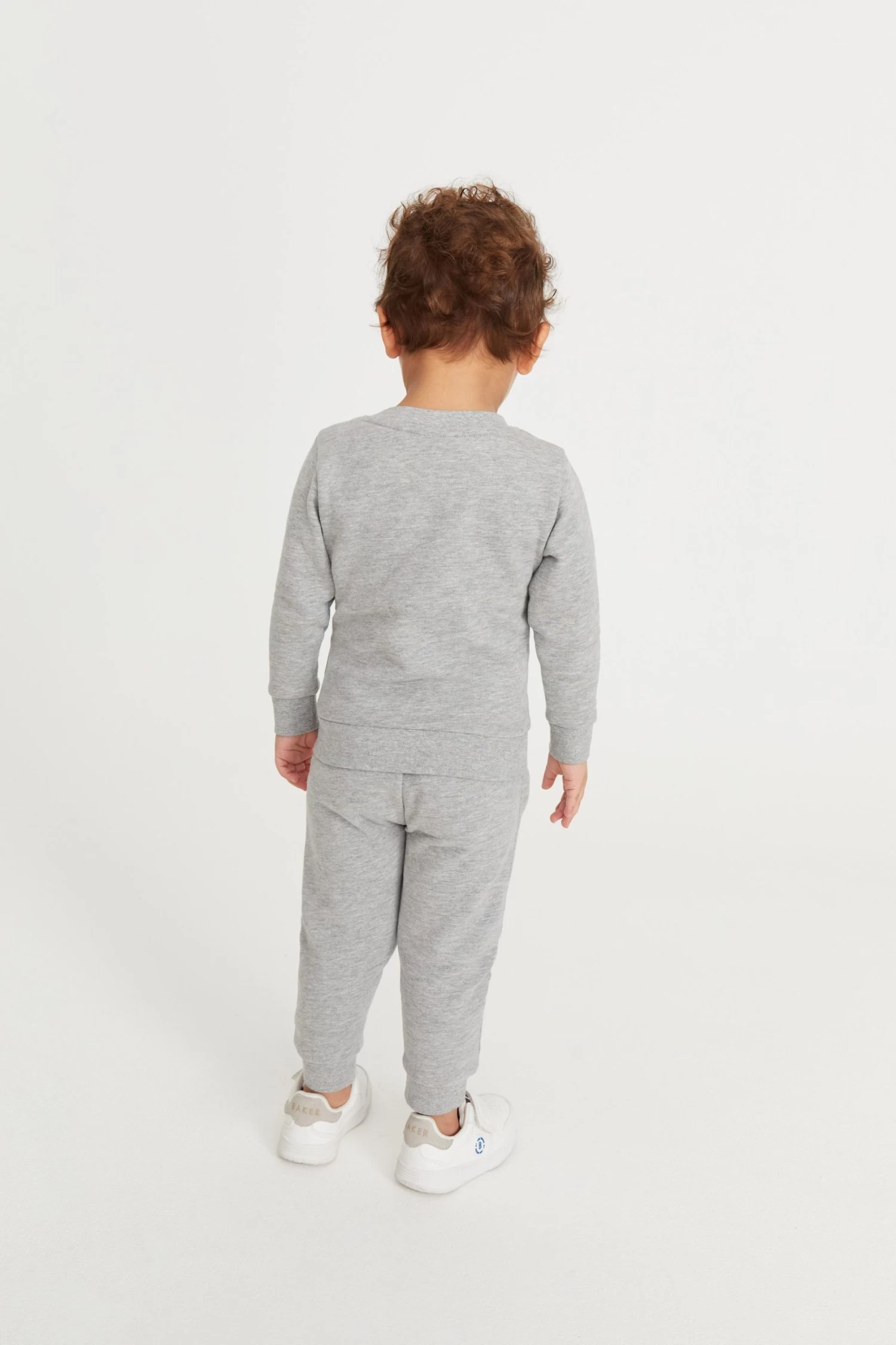 Baker By Ted Baker Grey Tiger Sweater And Jogger Set - Image 2