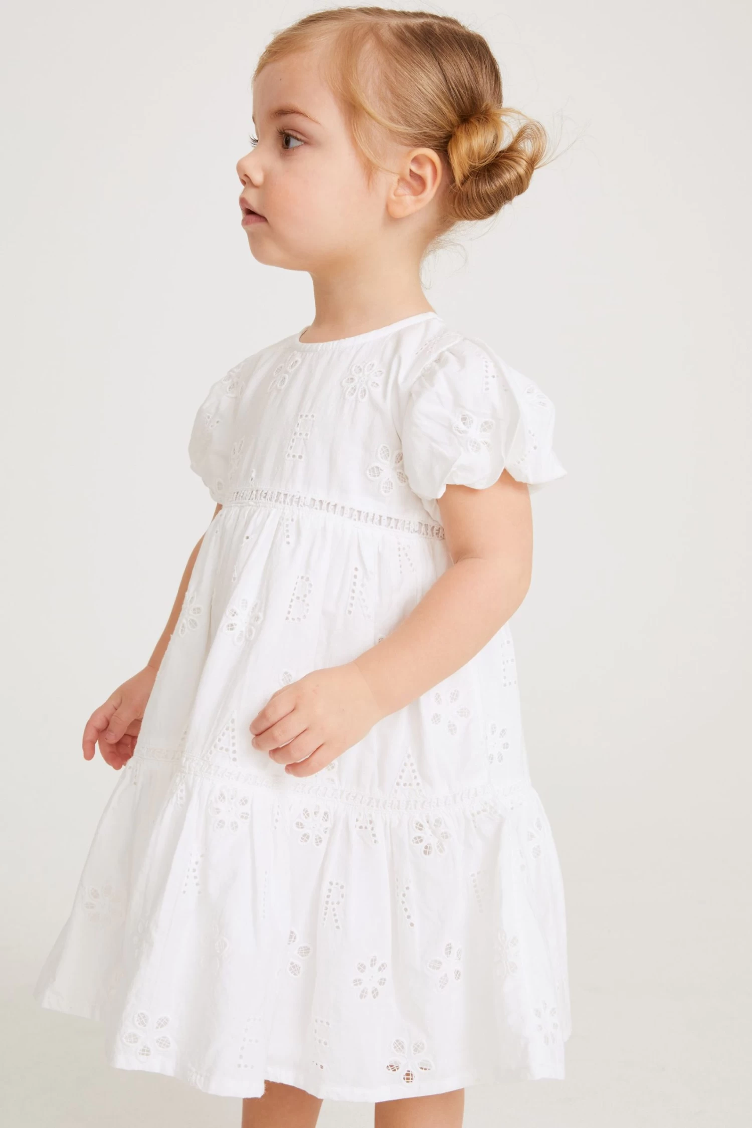 Baker By Ted Baker Branded Broderie Dress - Image 2