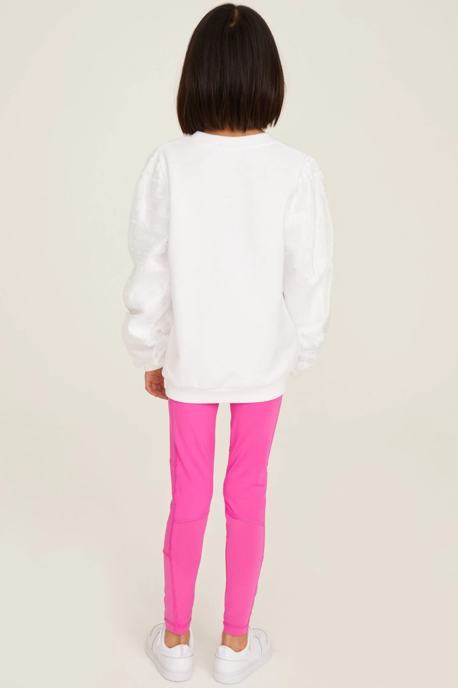 Baker By Ted Baker White Organza Sweatshirt - Image 3