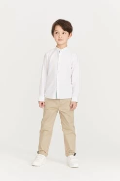 Baker By Ted Baker Long Sleeve Grandad Shirt