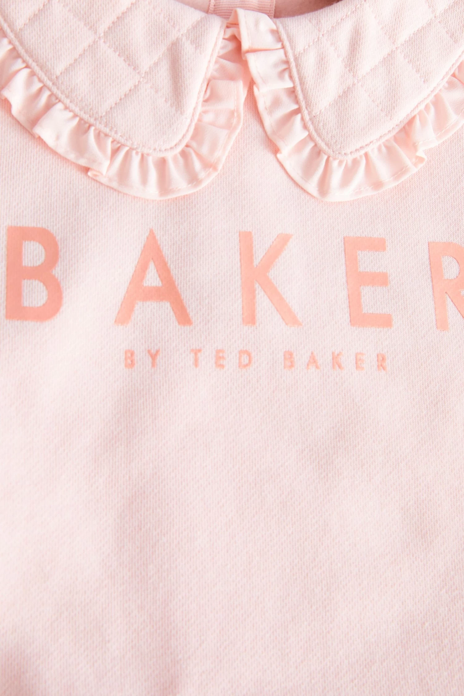 Baker By Ted Baker Pink Leggings And Collar Sweater Set - Image 9