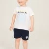 Baker By Ted Baker Blue T-Shirt And Short Set