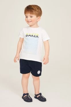 Baker By Ted Baker Blue T-Shirt And Short Set